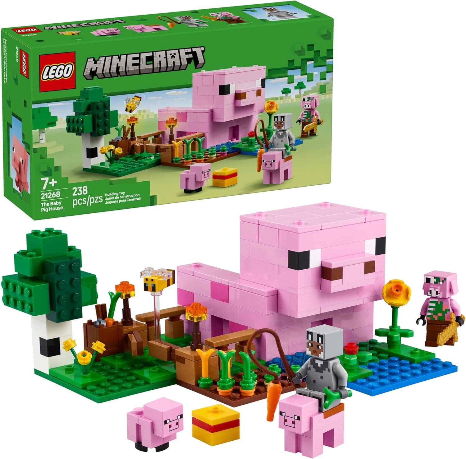 Minecraft Fans Delight: LEGO Minecraft The Baby Pig House