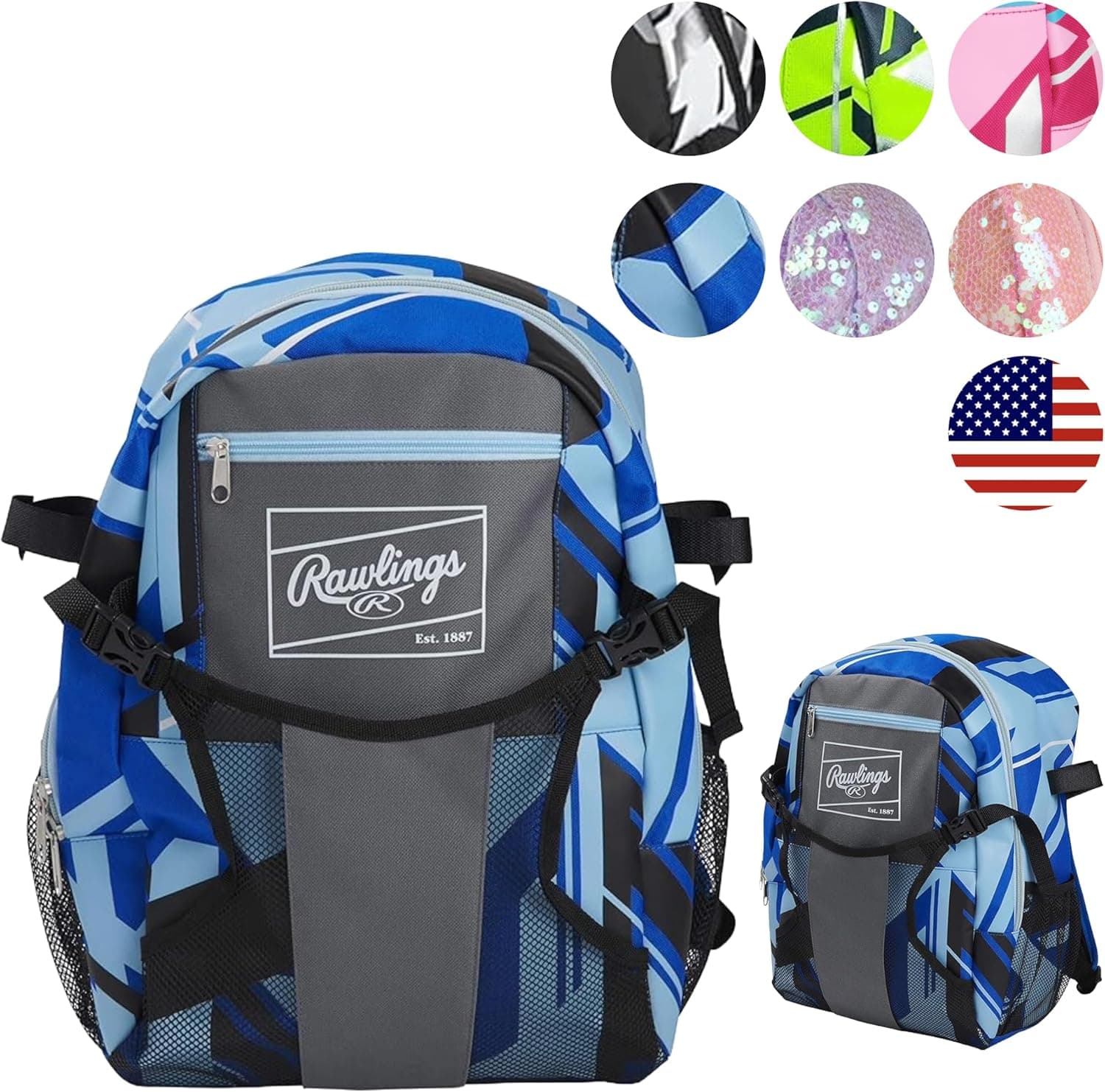 Rawlings REMIX Backpack - Durable Gear for Young Athletes