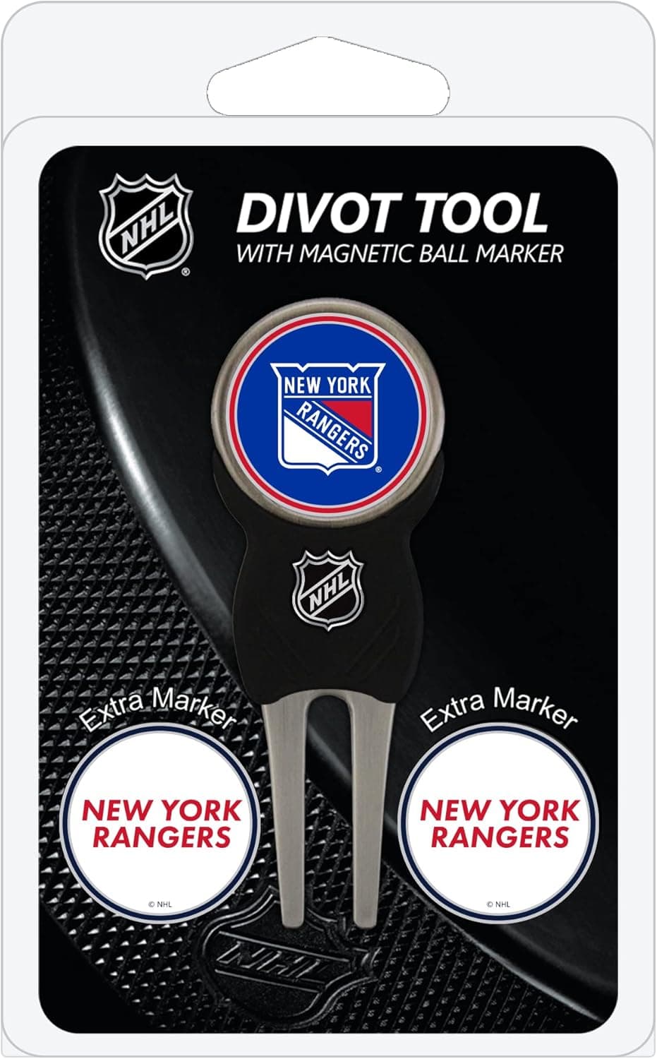 Upgrade Your Golf Game with NHL Rangers Divot Tool & Markers