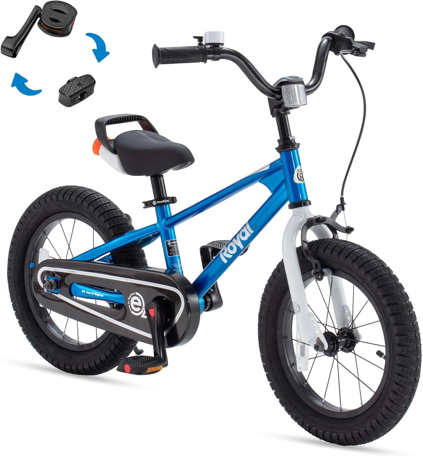 Beginner Bike for Toddlers - Royal Blue 12" Wheel