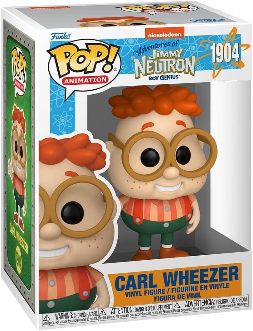 Funko Pop Jimmy Neutron Carl Figure - Cartoon Collectible