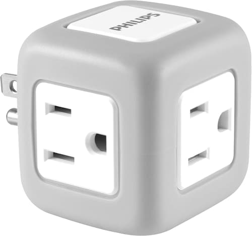 Philips 3-Outlet Extender with 20% Discount