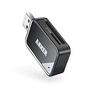 Anker USB 3.0 Type A to MicroSD/SD Card Reader for $9