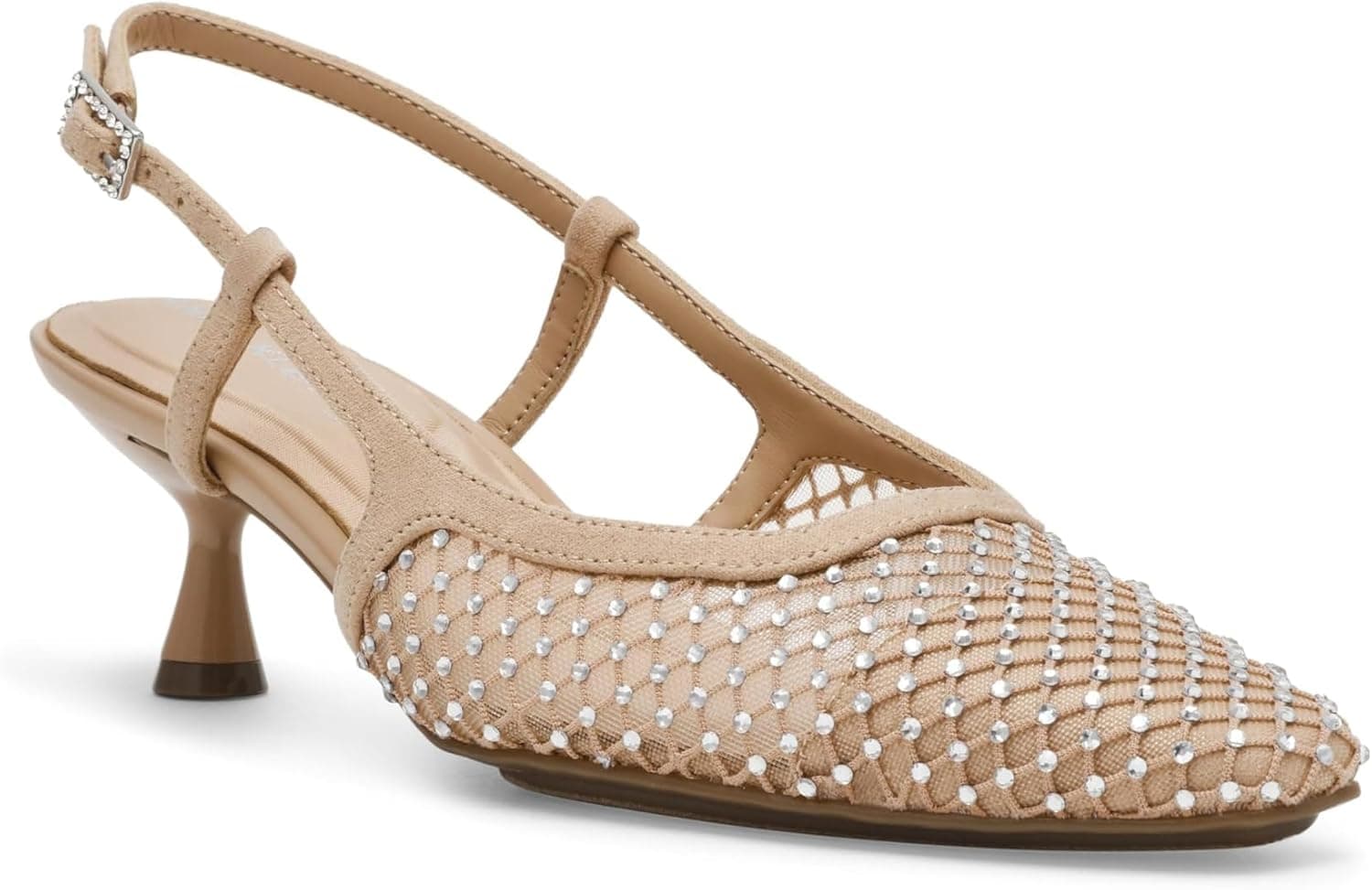 Glam Up Your Look with Anne Klein's Crystal Slingback Heels