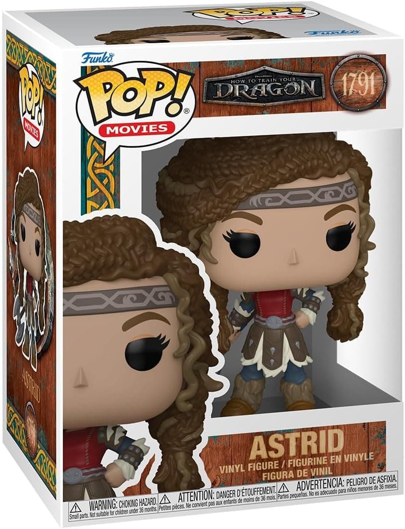 Astrid Funko Pop Figure from How to Train Your Dragon