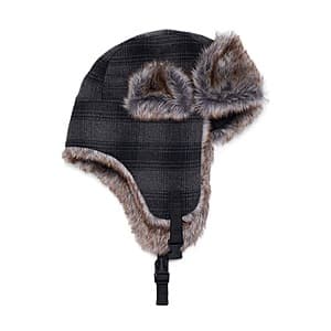 Ozark Trail Trapper Faux Fur Hat - Cozy Winter Warmth at $7.85