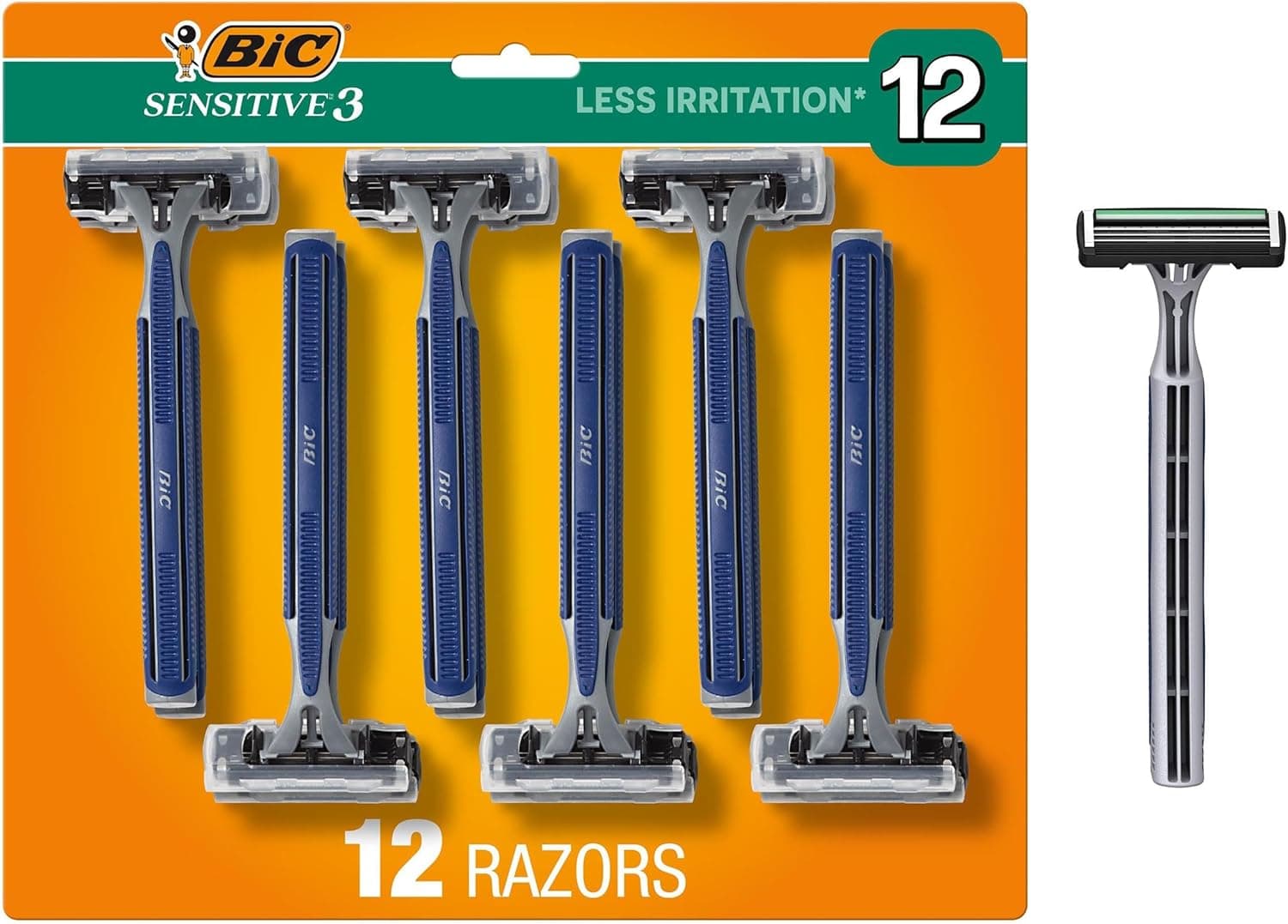 BIC Sensitive 3 Razors: Smooth Shave for Sensitive Skin