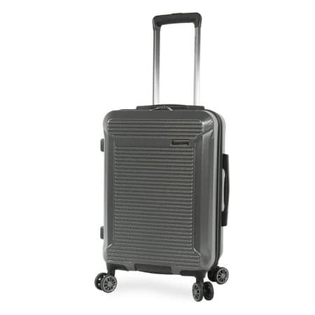 Brookstone Neuer 21" Hardside Carry On Spinner Luggage - Charcoal