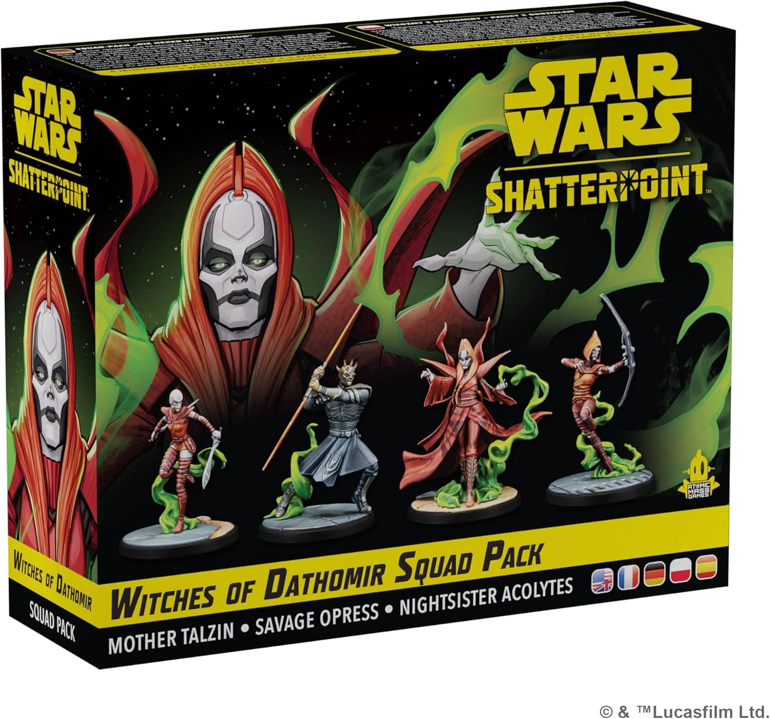 Immersive Star Wars Tabletop Adventure: Shatterpoint Witches of Dathomir