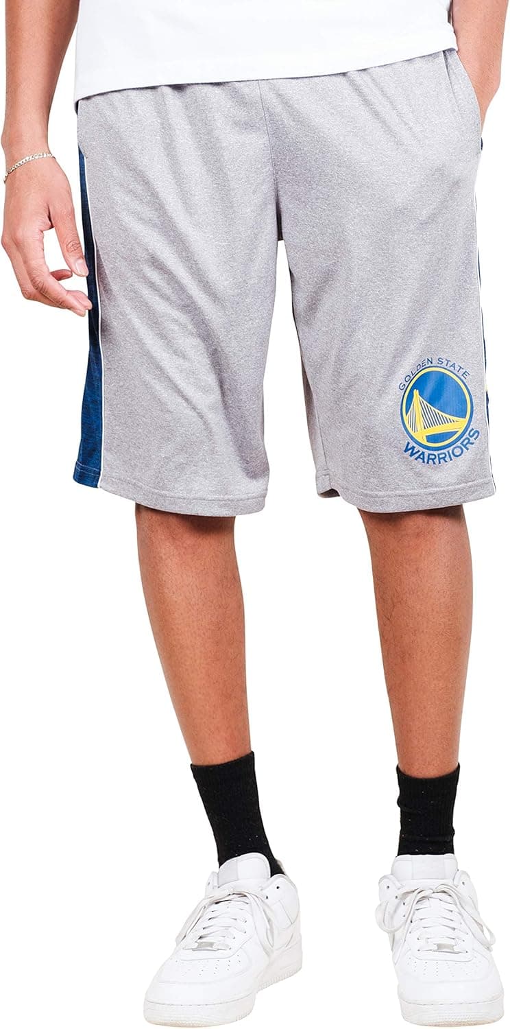 Shoot Hoops in Comfort: NBA Warriors Mesh Shorts