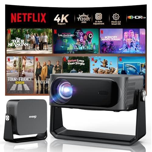 iSinbox Native 1080p Bluetooth Outdoor Projector - 67% Off