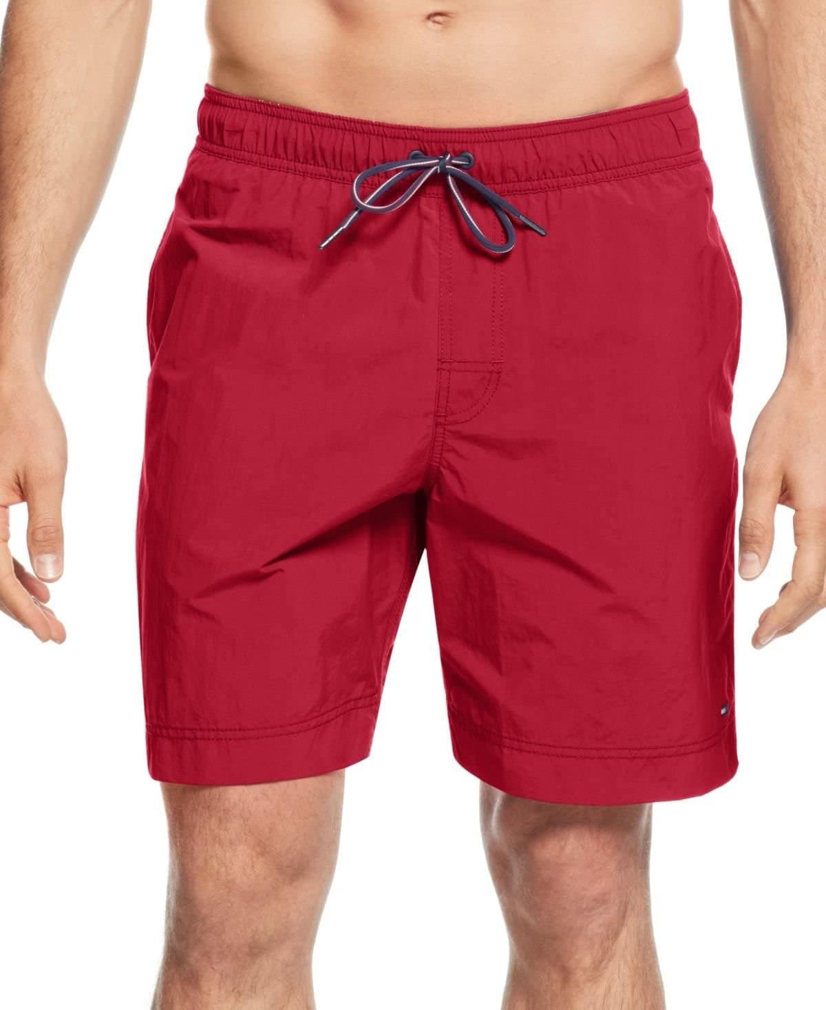 Save 59% on Tommy Hilfiger Swim Shorts in Apple Red