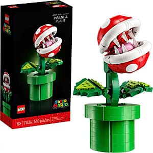 Bring the Piranha Plant to Life! LEGO Super Mario Building Kit