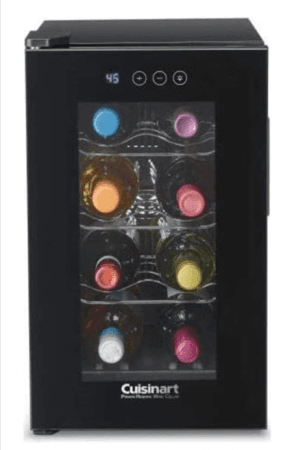 Enjoy Wine Cellar Convenience with Cuisinart's 8-Bottle Wine Cooler