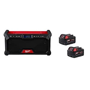 Power Up Your Job Site with Milwaukee's 18V Jobsite Radio