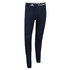 Adidas Techfit Compression Tights - Legend Ink, Just $12.60 + Free Shipping