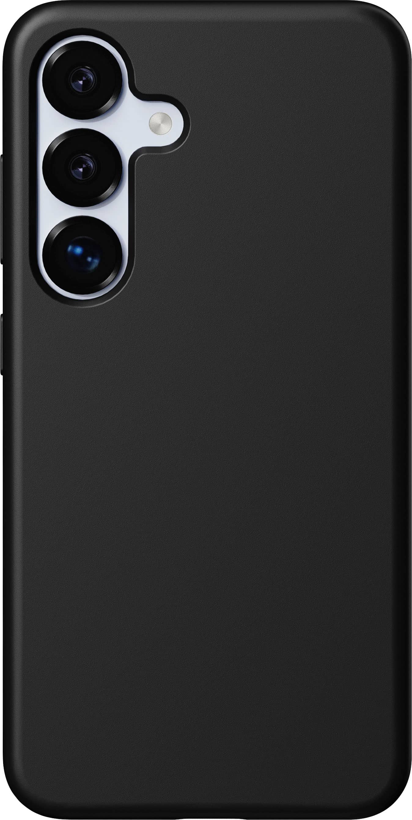 Insignia™ - Recycled Silicone Case for Samsung Galaxy S25 - Black