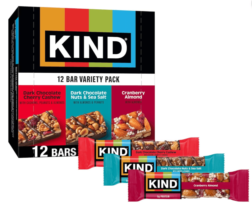 Variety Pack of Healthy KIND Snack Bars, 25% Off