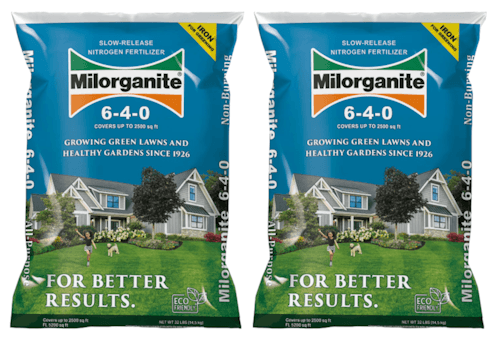 Milorganite Fertilizer 32-lb. Bag 2-Pack - 10% Off at Walmart