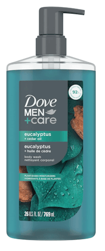 Save 46% on Dove Men+Care Eucalyptus & Cedar Body Wash