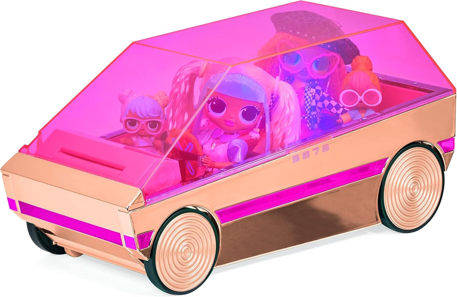 LOL Surprise 3-in-1 Party Cruiser: Dance, Splash, and Shine!