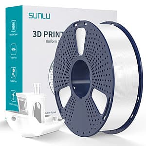 SUNLU 1.75mm SILK Shiny PLA+ Filament, 10-Pack