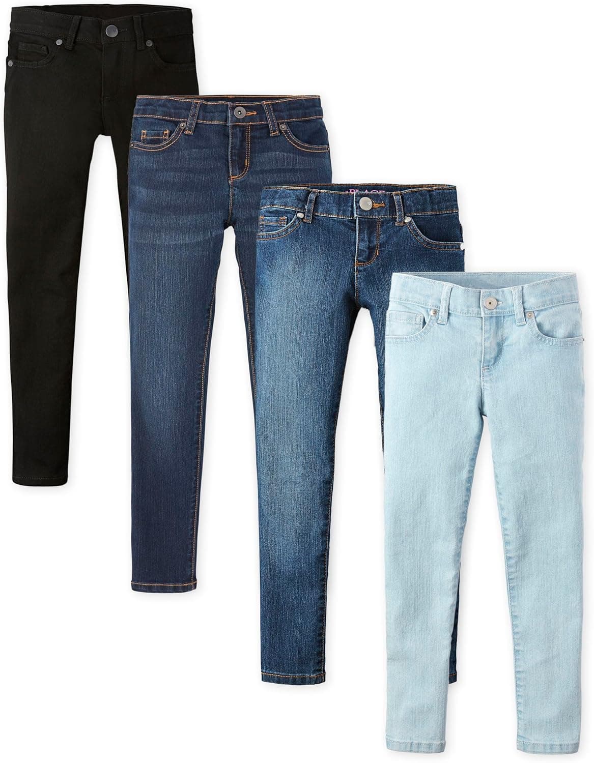 Save Big on Girls' Super Skinny Jeans from The Children's Place
