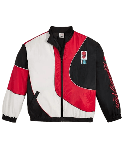 Marvel x NBA x Macy's Spider-Man Jacket with Removable Sleeves