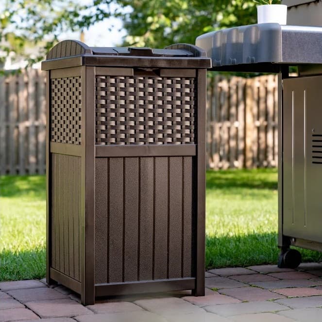 Suncast Patio Trash Bin Shipped at 46% Off