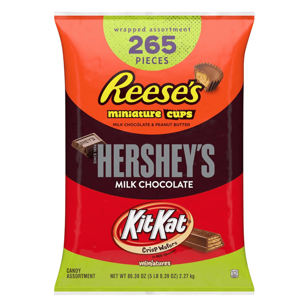Indulge in 265 Hershey's Mini Chocolates for Just $18
