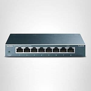 8-Port Gigabit Network Switch + 10% Back with Prime Card