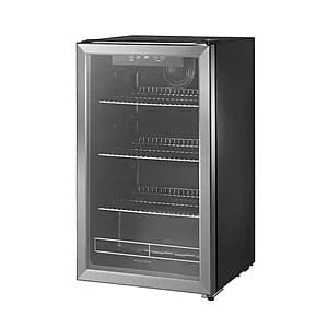 Insignia 115-Can Beverage Cooler: Chill Your Drinks in Style