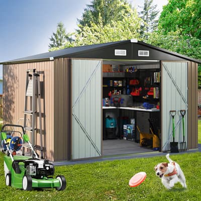8x10 Storage Shed with Base: $300