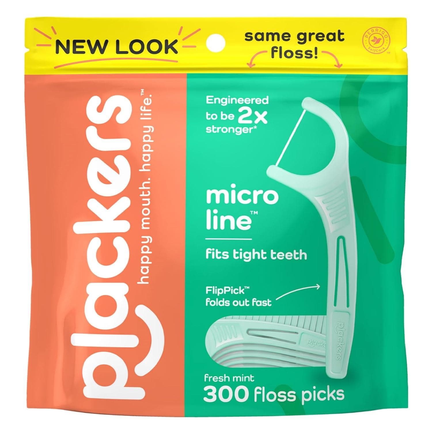 Plackers Micro Line Dental Floss Picks: Convenient Oral Care