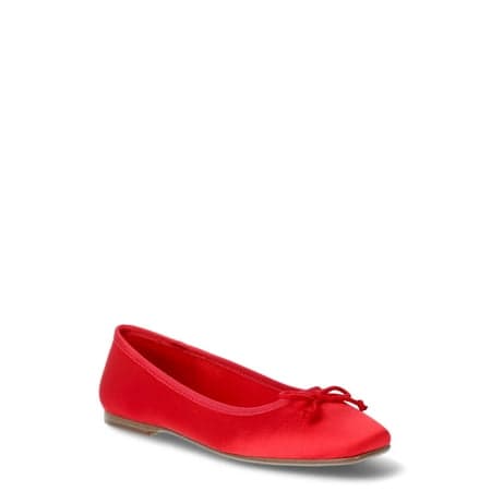 Scoop Women's Square Toe Ballet Flats