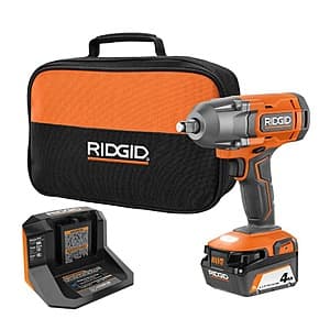 Ridgid 18V 1/2" Impact Wrench Kit with Battery and Charger for $97 (In-Store Only, Limited Stock) at Target