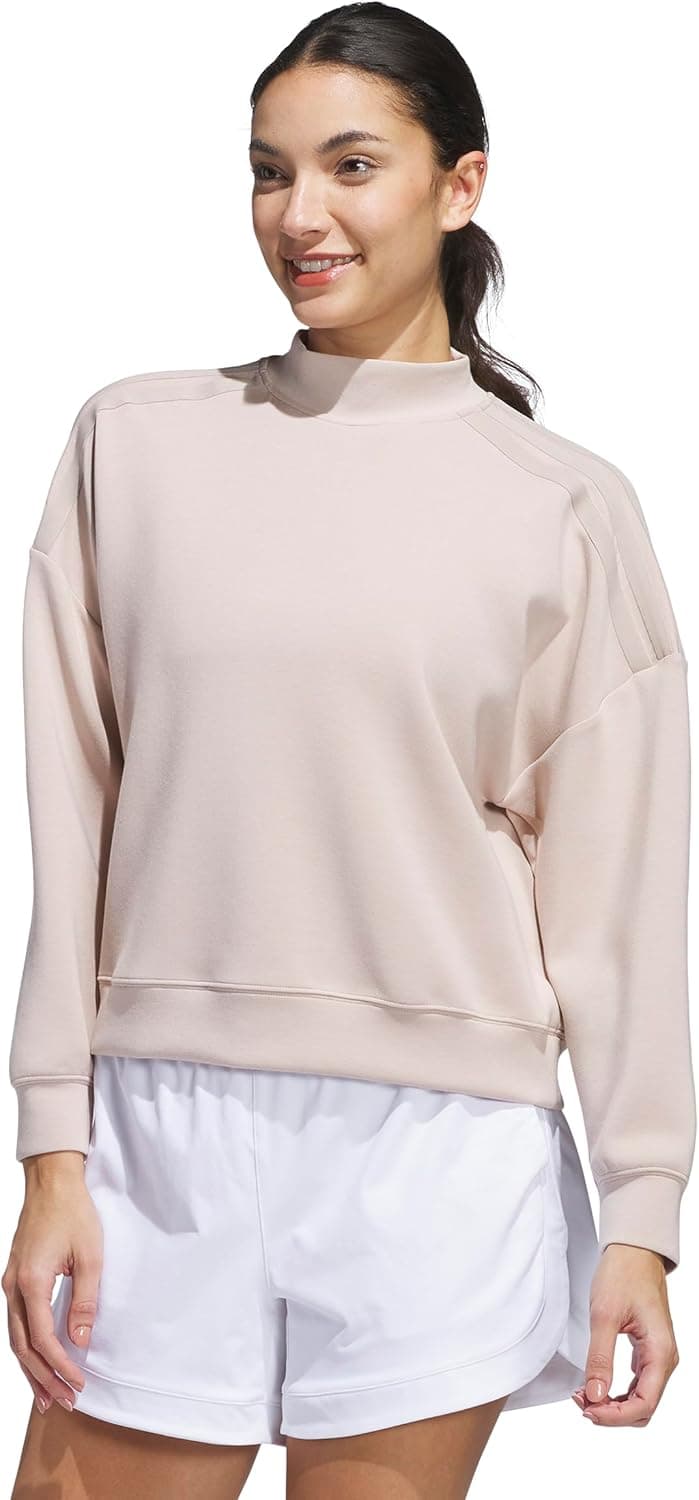 Adidas Women's Spacer Mock Top - 78% Off