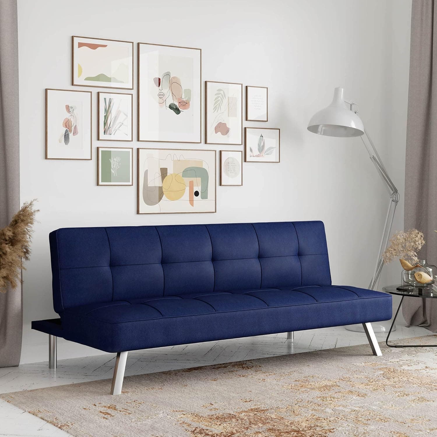 Serta Futon Sofa Bed: Convertible Couch for Small Spaces