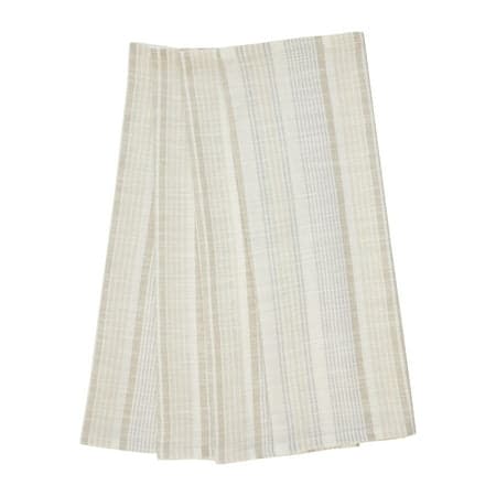 Better Homes & Gardens Woven Natural Stripe 4 Pack Napkin Set - 20" x 20" - Neutral - 100% Cotton