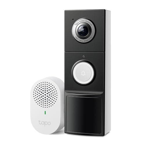 Tapo TP-Link 2K Smart Video Doorbell Camera w/ Chime Amazon