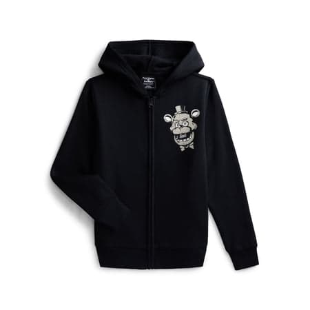 Five Nights at Freddy's Boys Graphic Zip Hoodie, Sizes XS-2XL