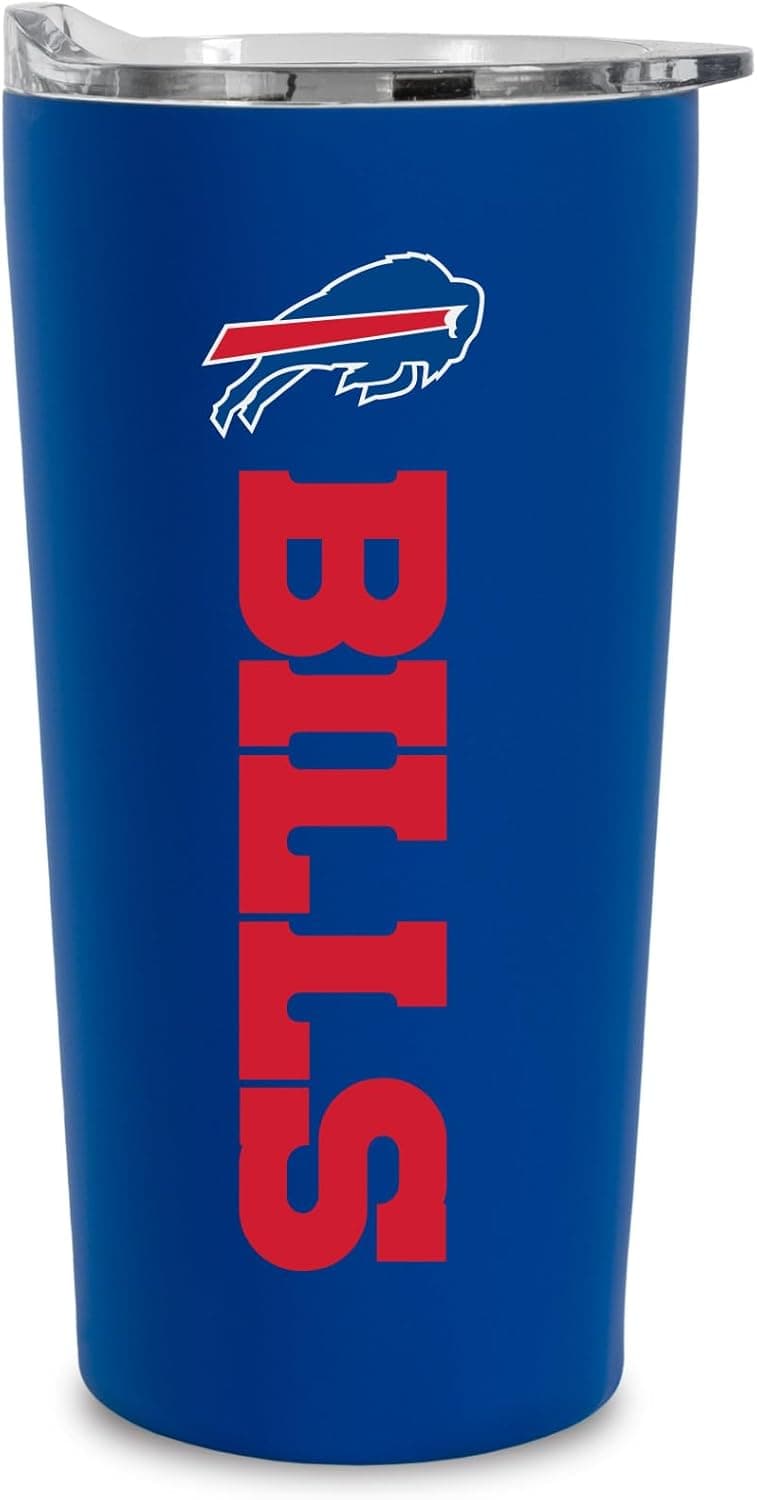 Buffalo Bills 18oz Tumbler - Soft Touch & Easy Grip