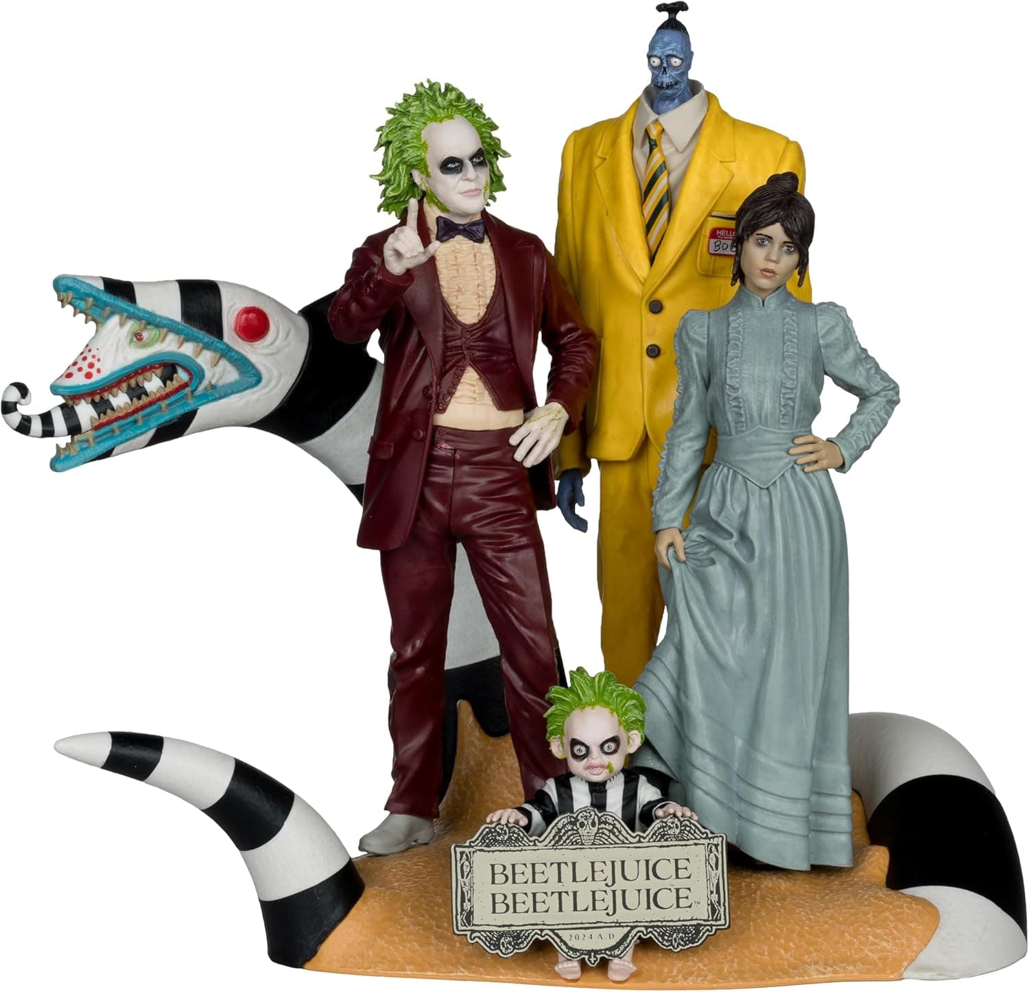 McFarlane Toys - Beetlejuice Beetlejuice 6in Posed Figure 4pk