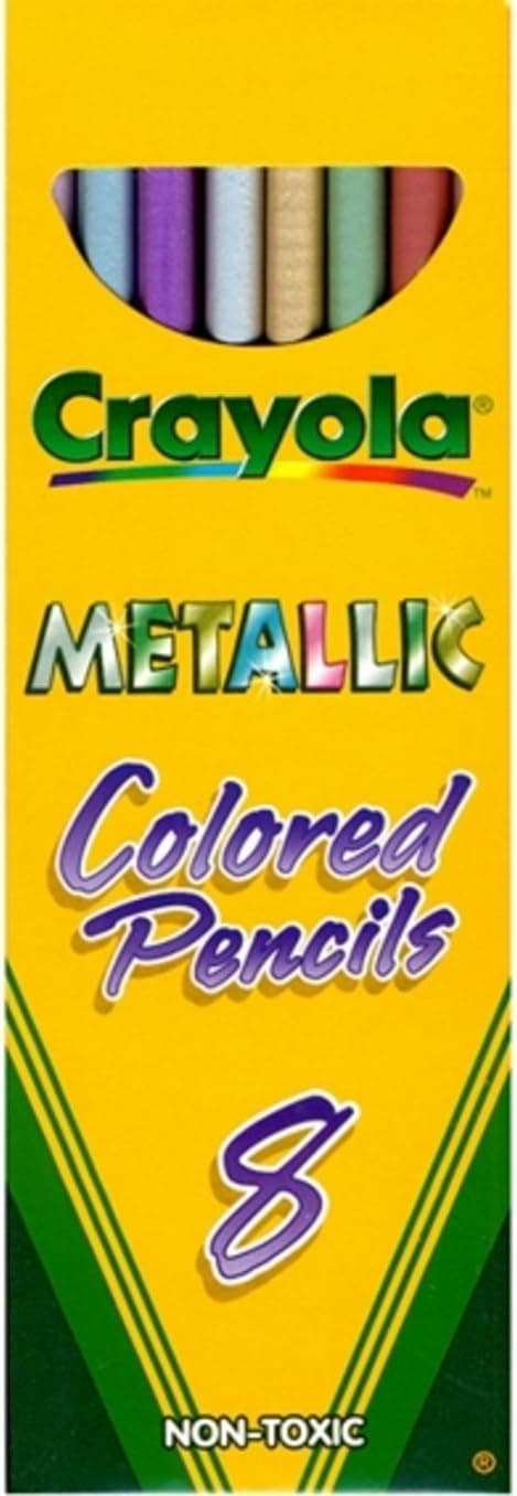 Crayola Metallic FX Colored Pencils - 8 Pack