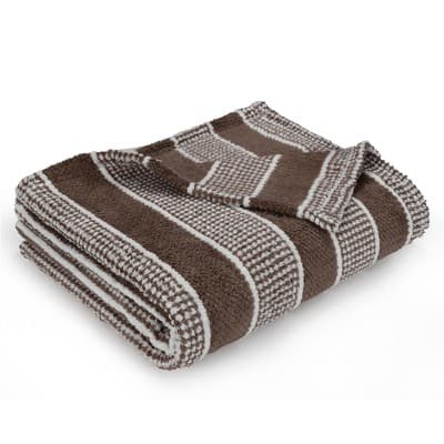 Catalonia Fleece Plush Throw Blanket Fluffy Fuzzy Soft Cozy All Seasons Lounge Blanket 50"x60"