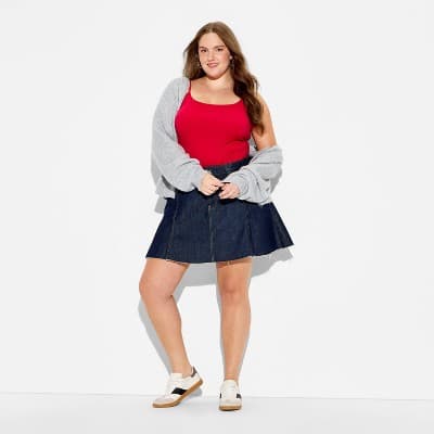 Women's ButterBliss Camisole - Wild Fable™ Berry Red 2X