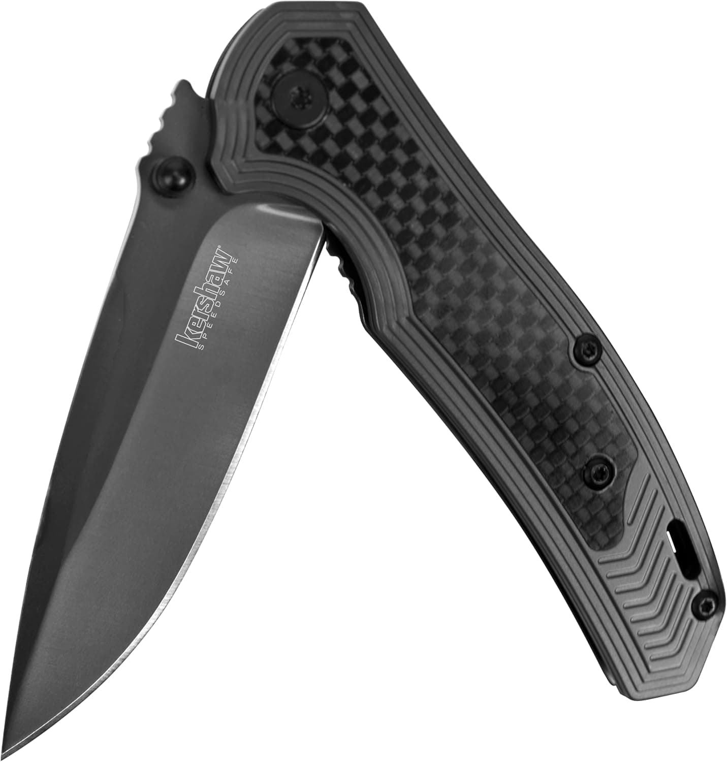 Kershaw Fringe Pocket Knife: Sharp 3-inch Blade, Assisted Opening