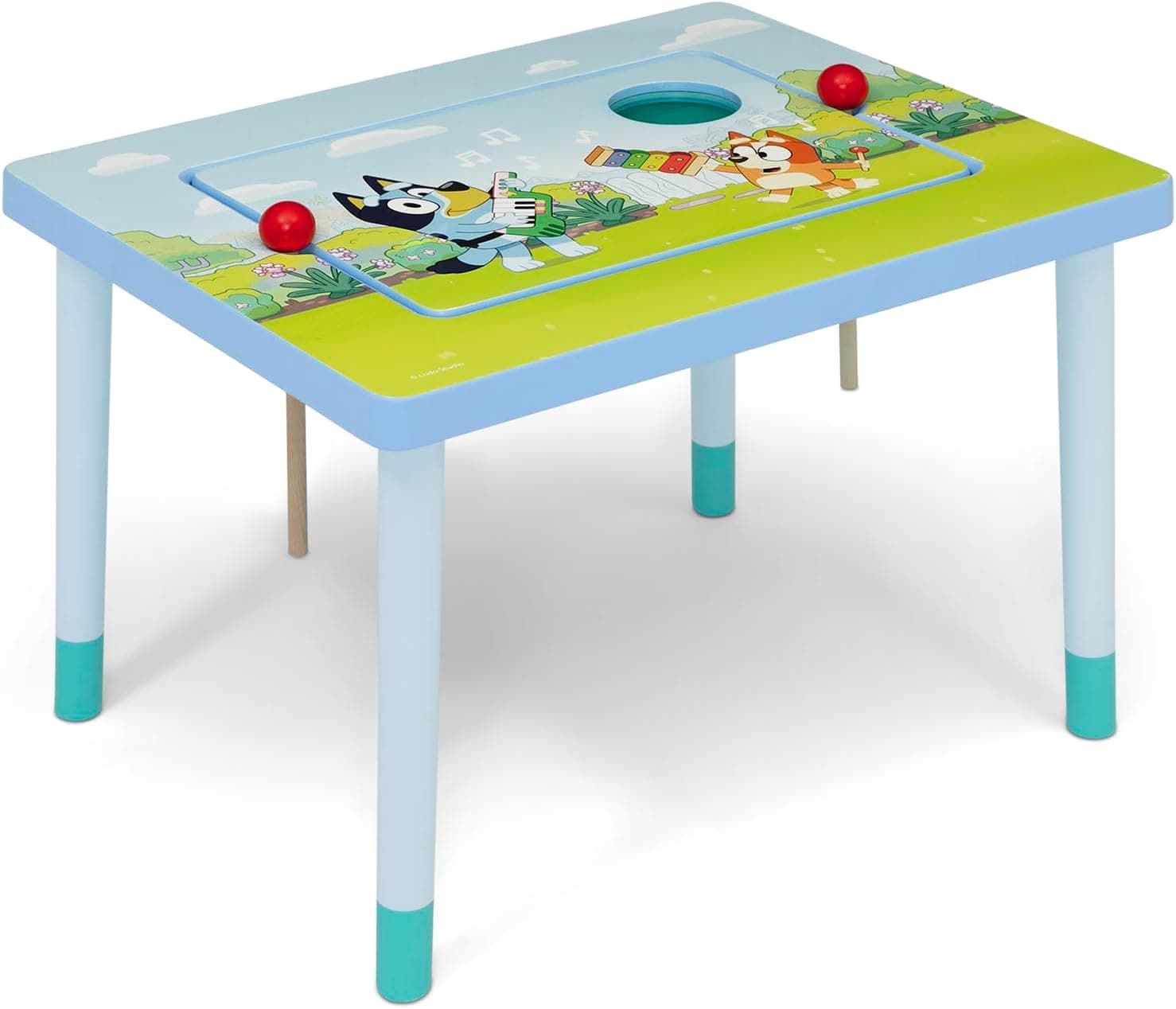 Bluey Sensory Table with Musical Instruments