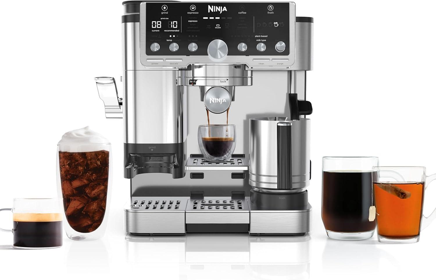 47% Off Refurbished Ninja Luxe Cafe Pro Series Espresso Machine