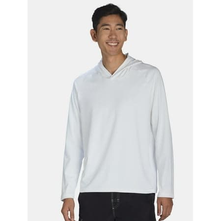 George Men's & Big Men's Hooded Sun Shirt with Long Sleeves, UPF 50+, Sizes S-3XL